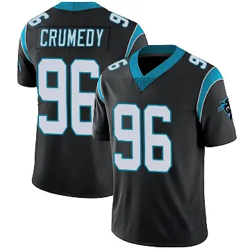 ＃96 Youth Jaden Crumedy Black Limited Carolina Panthers Team Color Vapor Untouchable Jersey